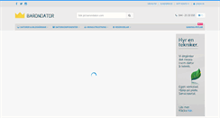 Desktop Screenshot of barondator.com